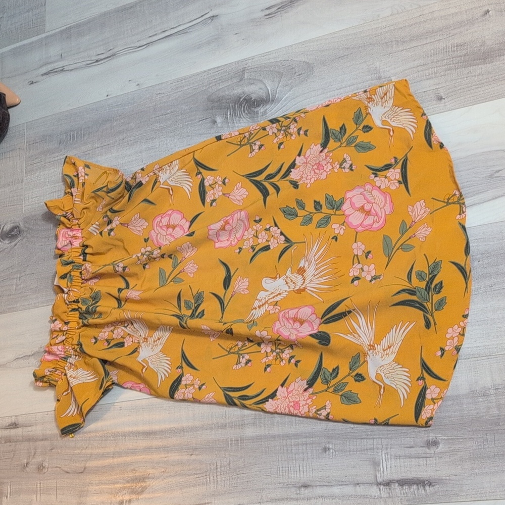 Floral Off-Shoulder Dress